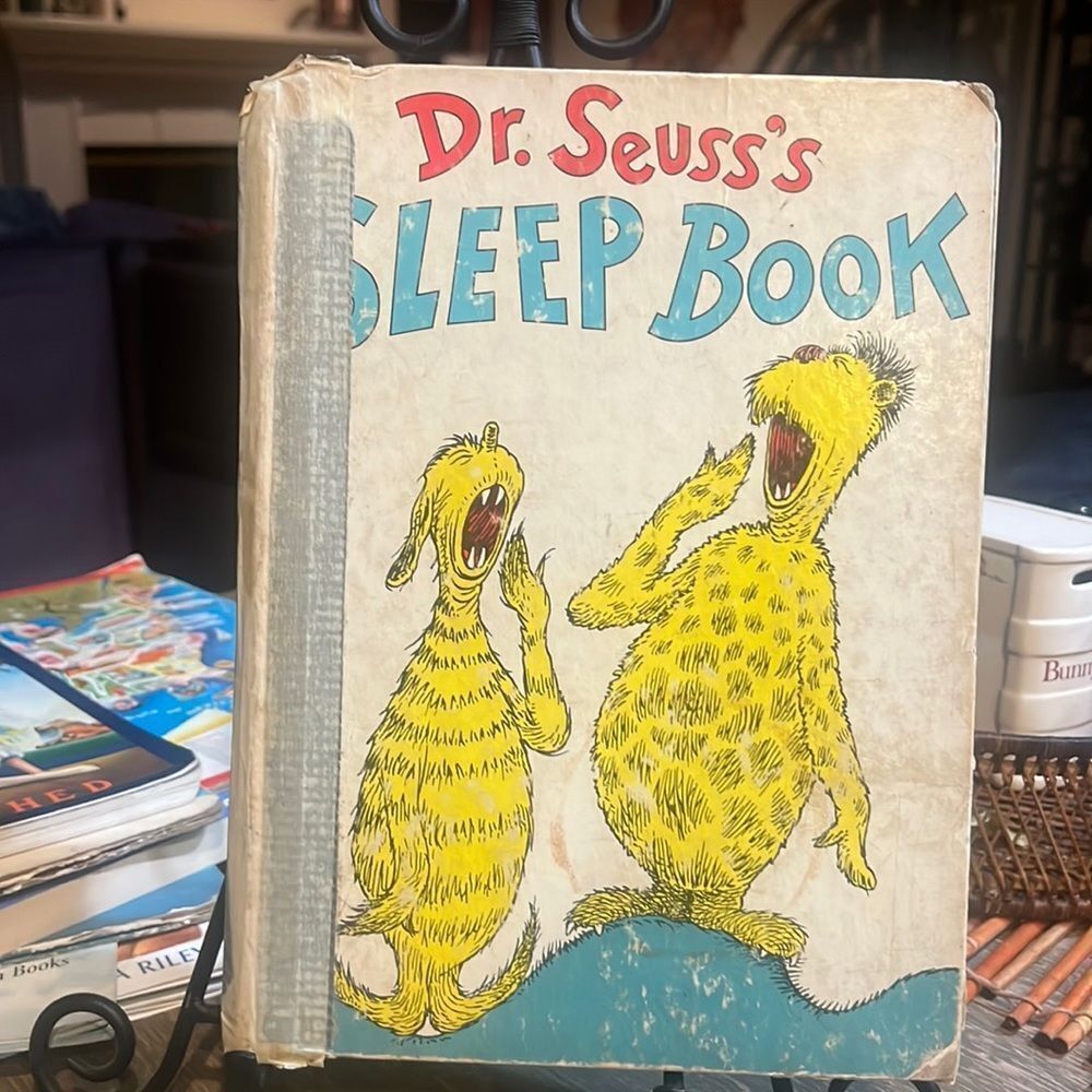 Dr. Seuss’s Sleep Book Random House, vintage, 1962